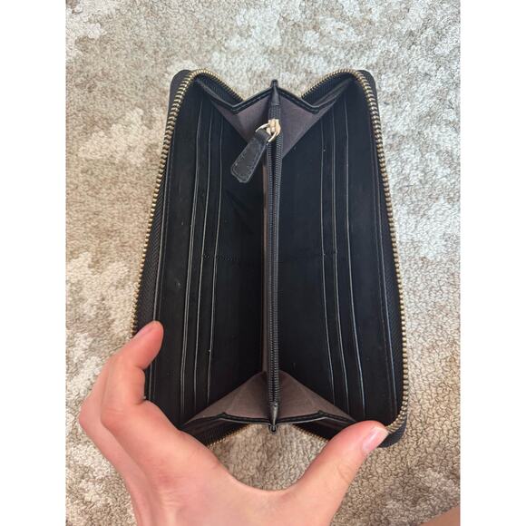 Karen Millen Leopard Print Drawstring Shoulder Bag Satchel w/ Wallet - Picture 8 of 8